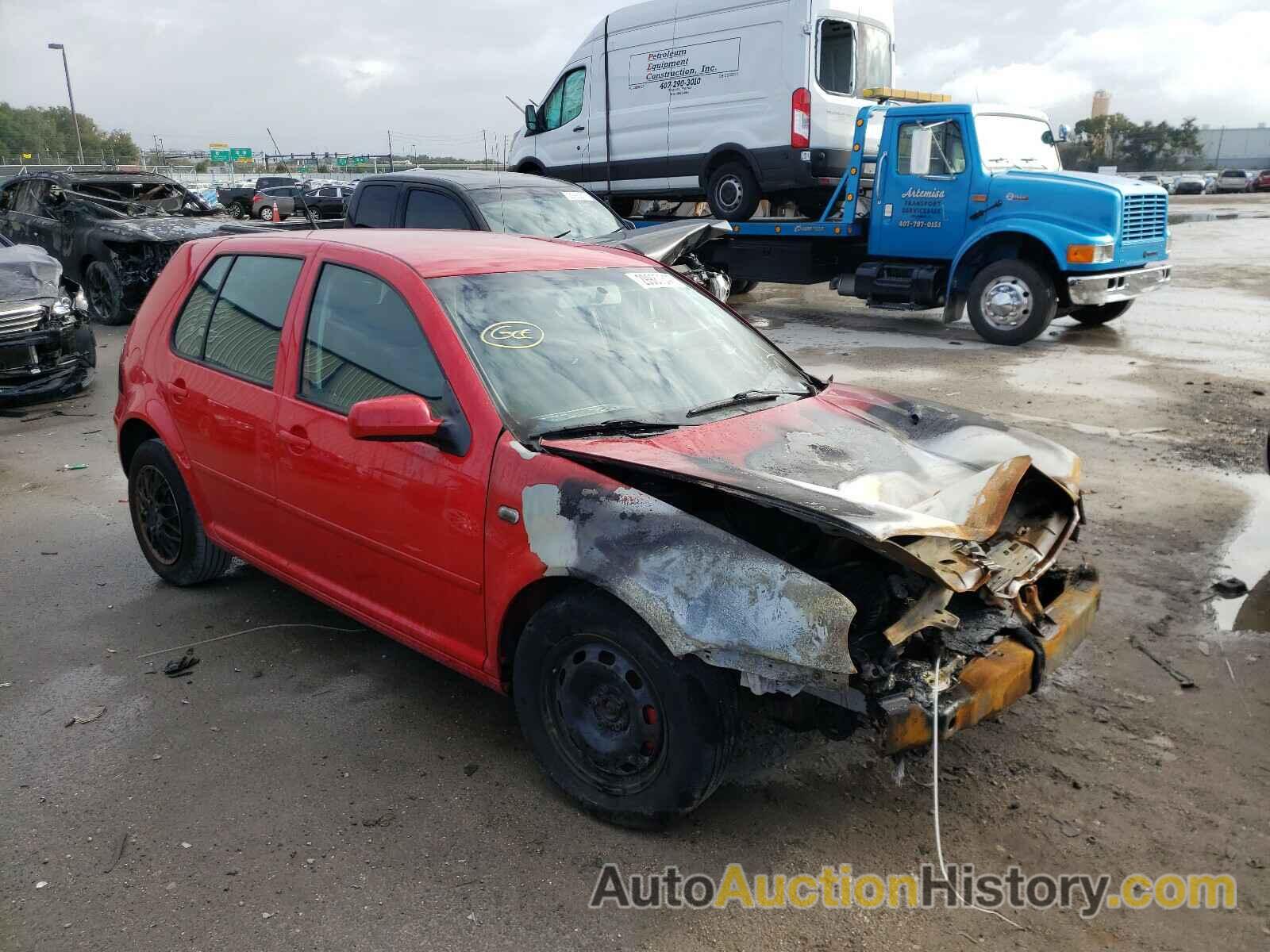 2005 VOLKSWAGEN GOLF GL, 9BWFL61JX54022489