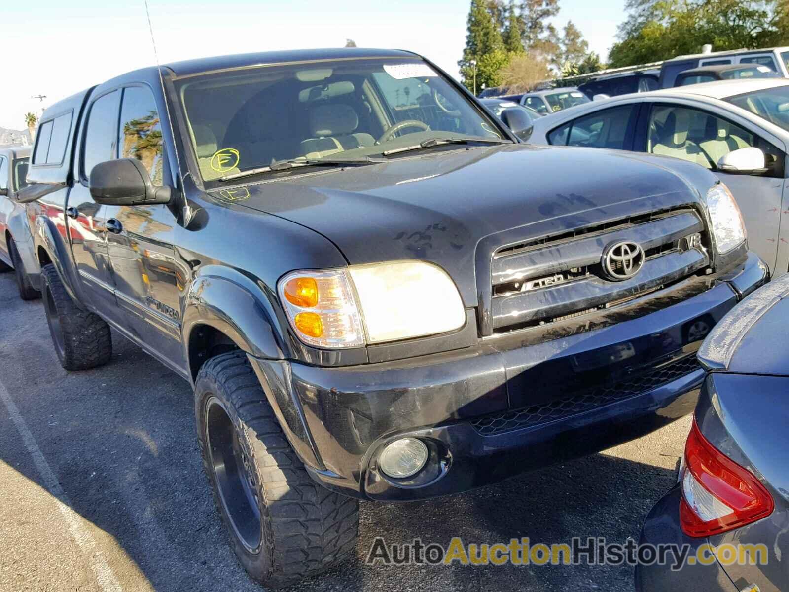 2004 TOYOTA TUNDRA DOUBLE CAB LIMITED, 5TBET38114S455205