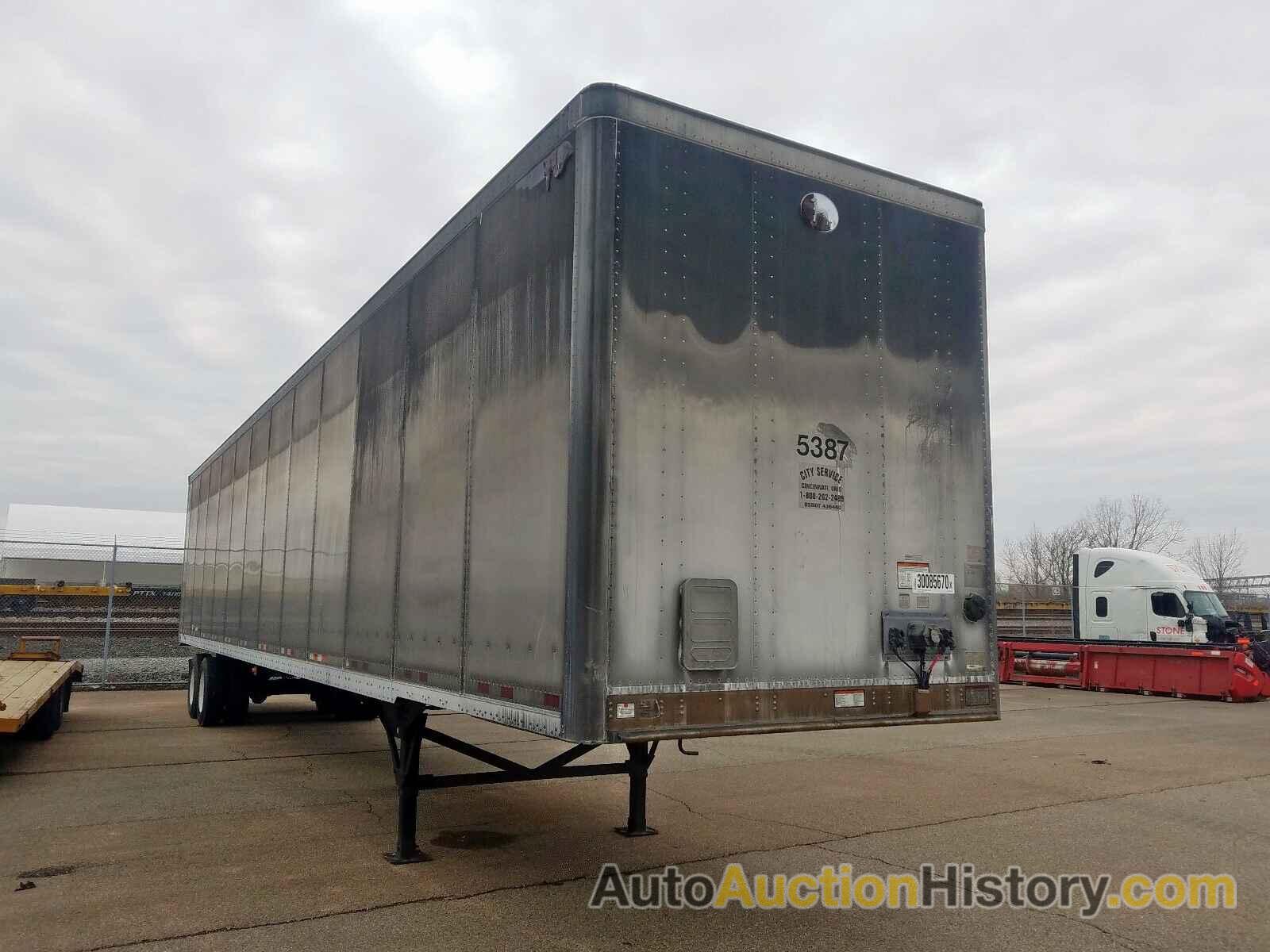 2020 GREAT DANE TRAILER DRY VAN, 1GR1P0625LT161171