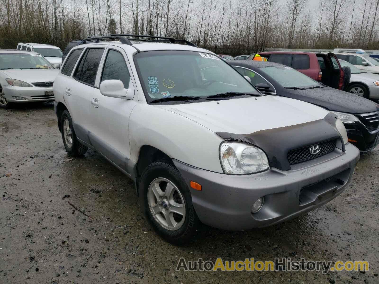 2002 HYUNDAI SANTA FE GLS, KM8SC13DX2U317652