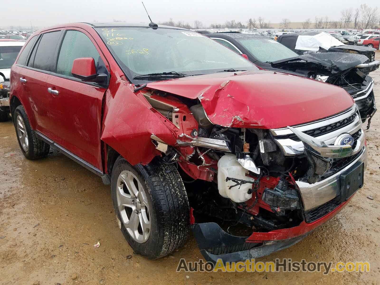 2011 FORD EDGE SEL, 2FMDK4JCXBBA85857