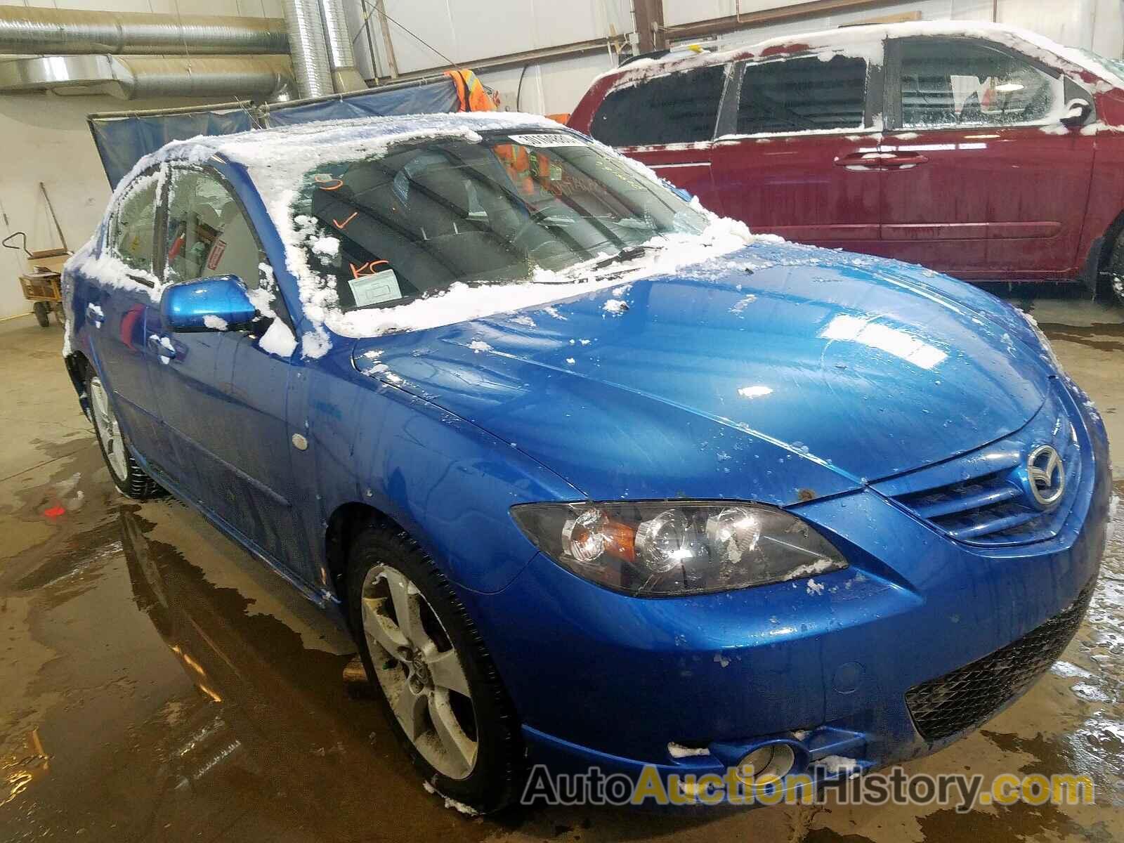 2006 MAZDA 3 S S, JM1BK123161466555