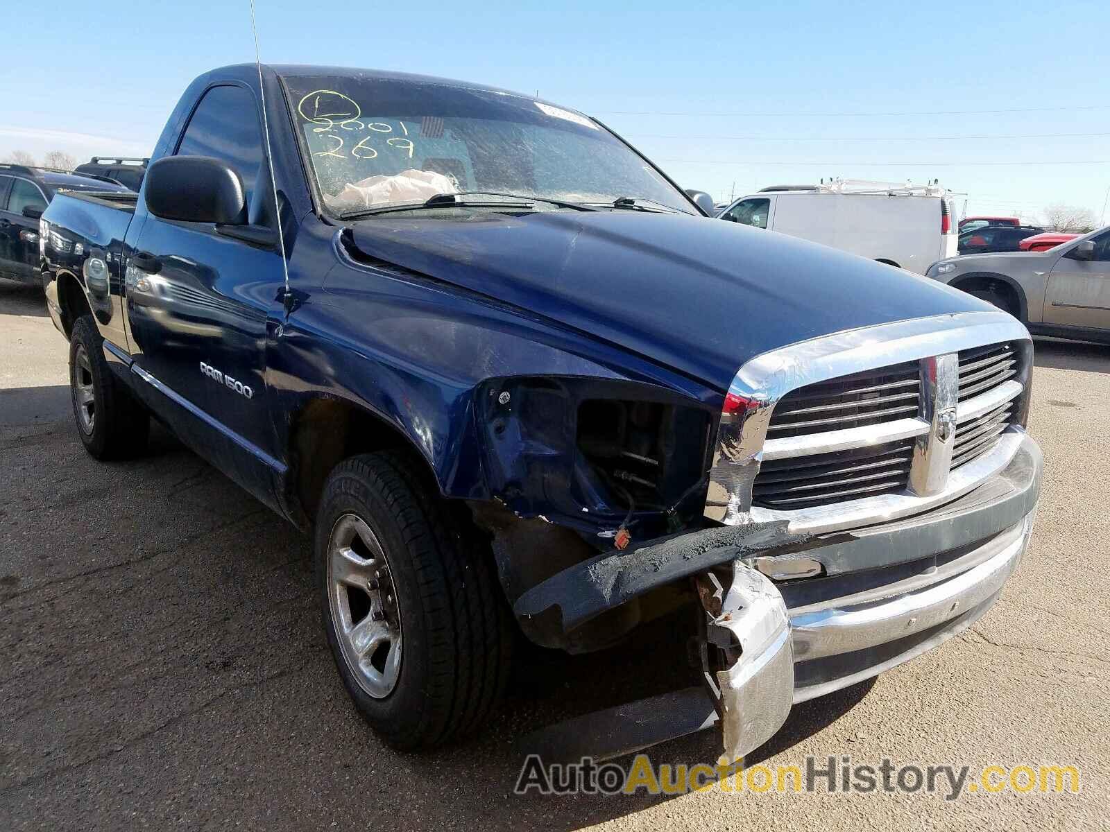 2007 DODGE RAM 1500 S ST, 1D7HA16K97J598758