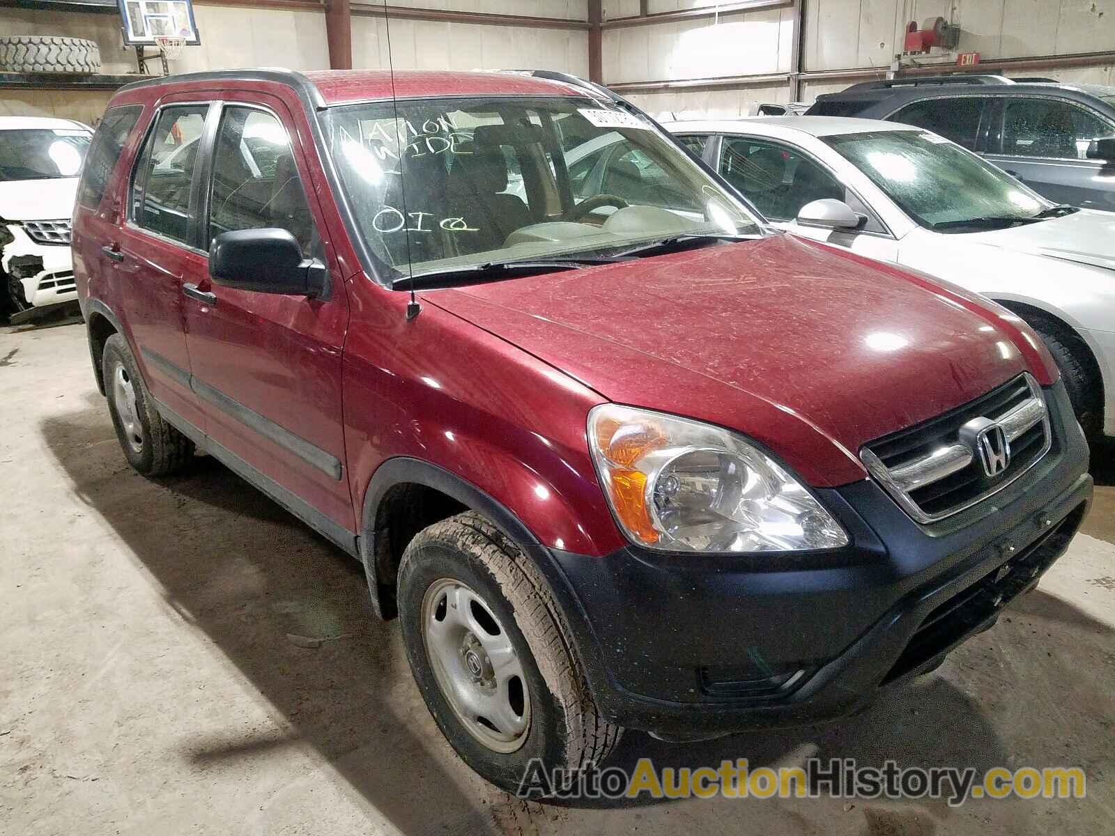 2002 HONDA CR-V LX LX, JHLRD78422C082247