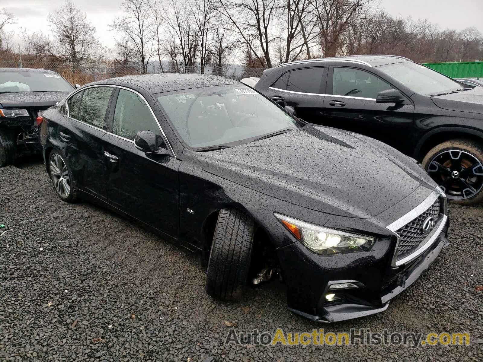 2018 INFINITI Q50 LUXE, JN1EV7AR5JM438426