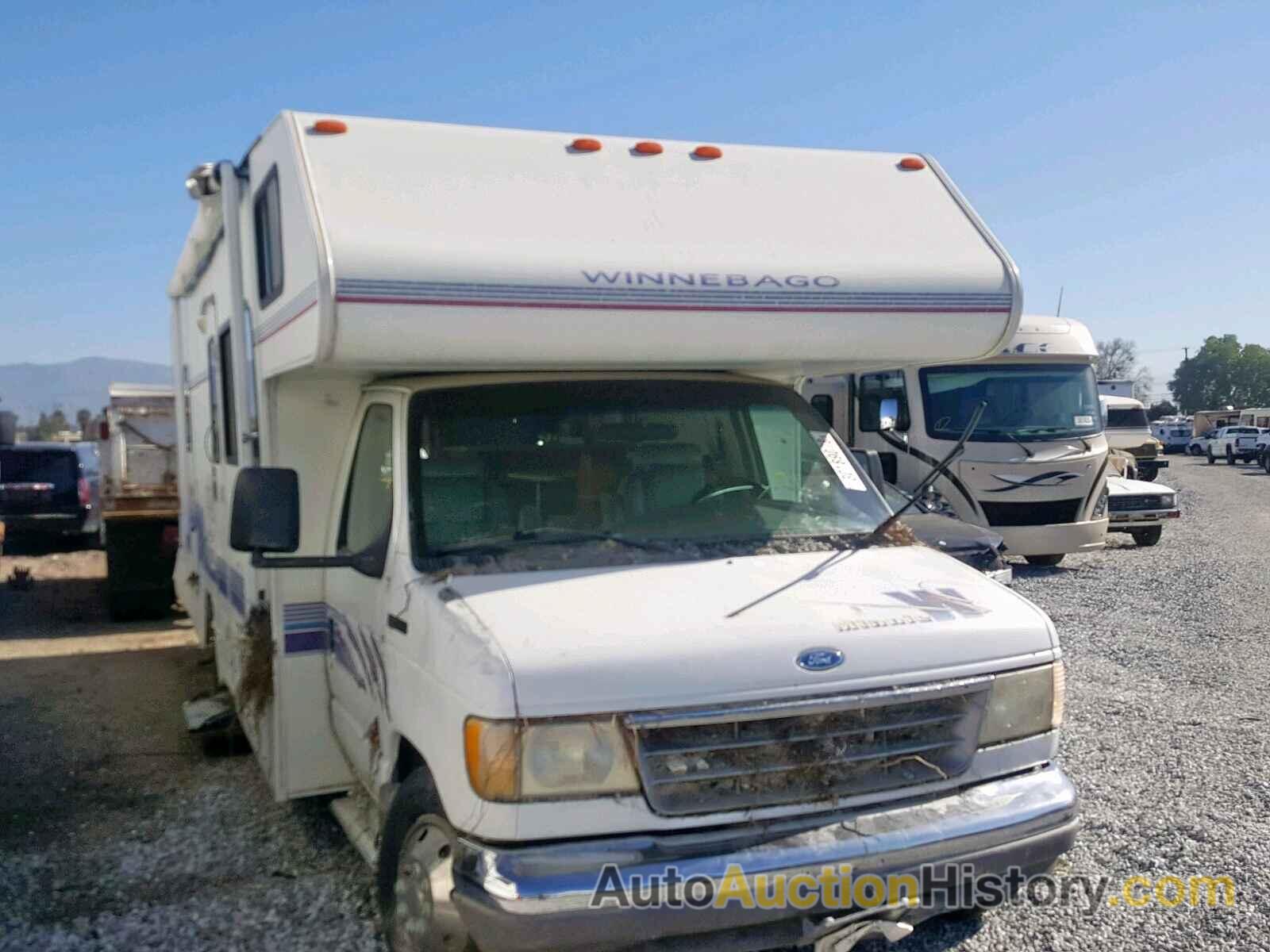 1996 FORD ECONOLINE E350 CUTAWAY VAN, 1FDKE30G6SHC11602