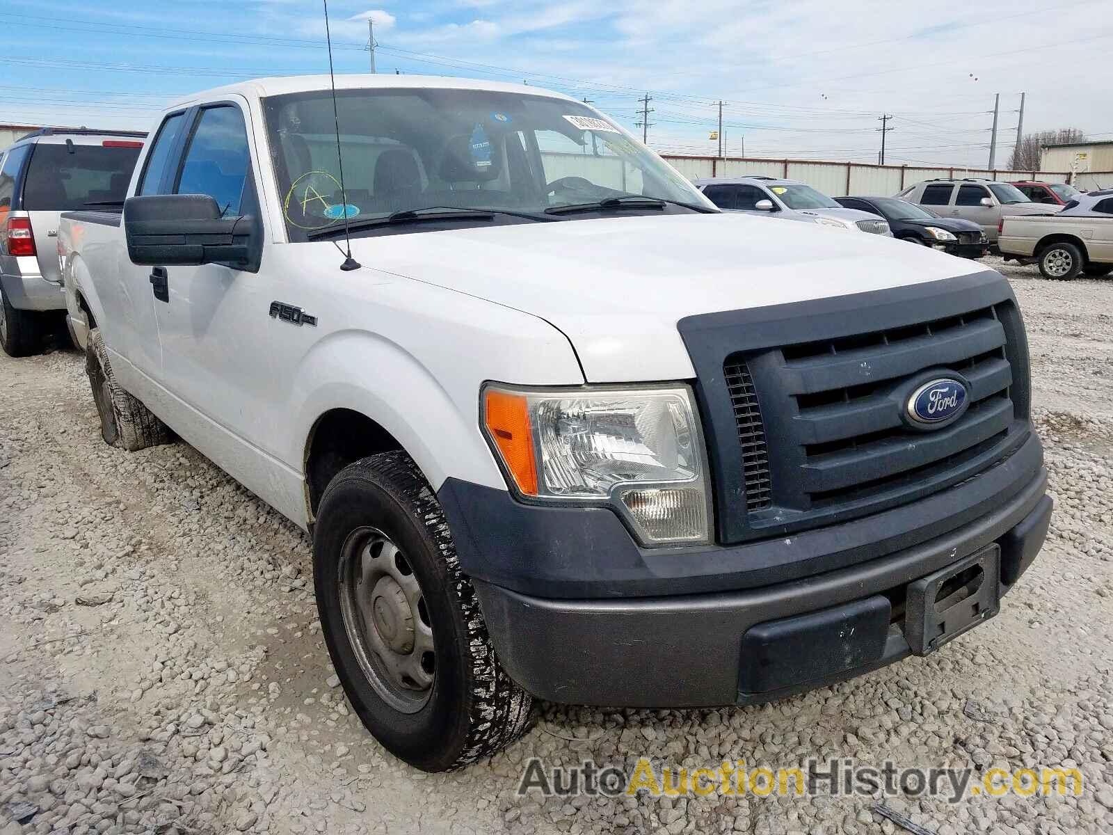 2010 FORD F150 SUPER SUPER CAB, 1FTEX1CW6AFA66879