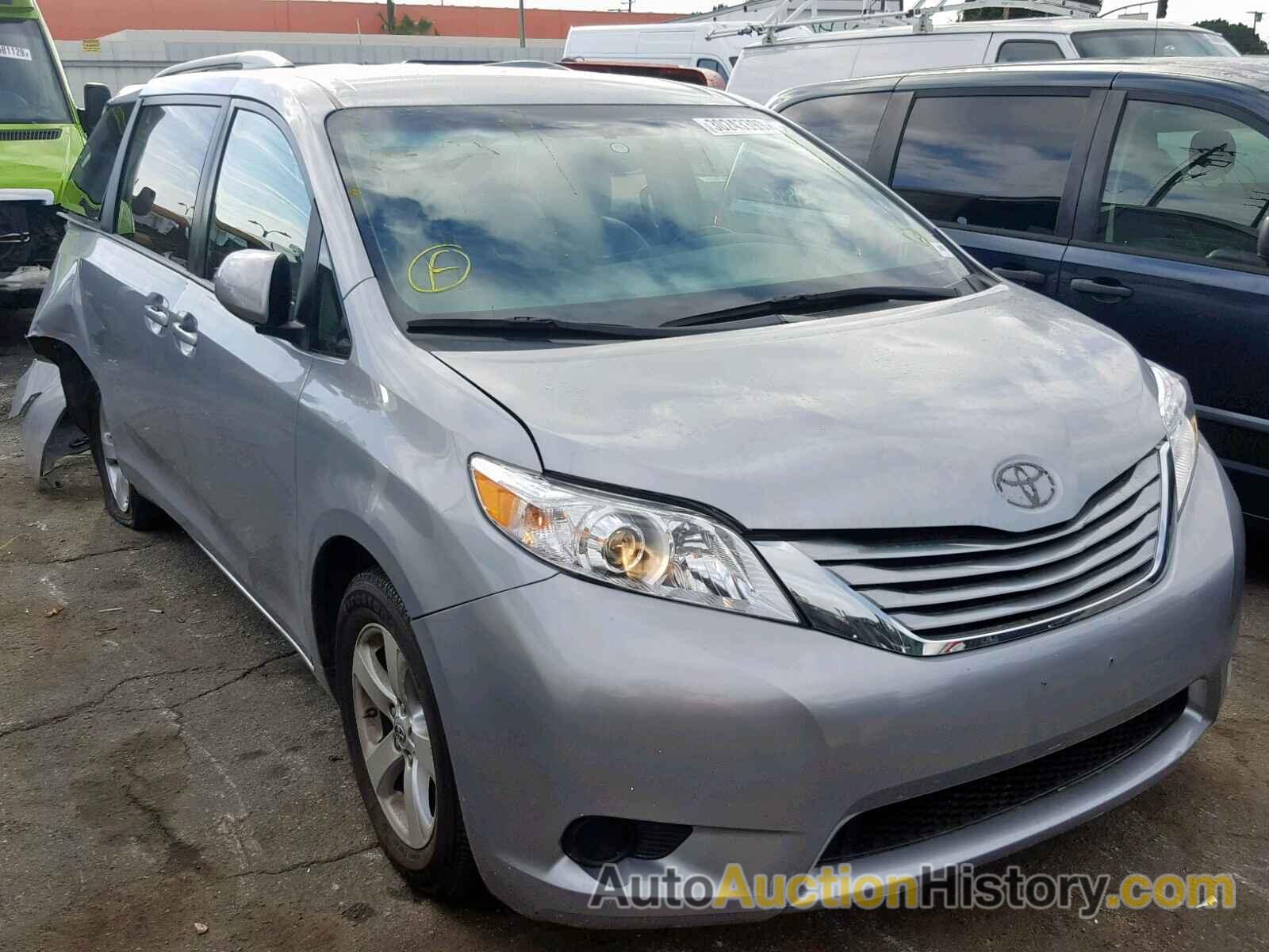 2017 TOYOTA SIENNA LE, 5TDKZ3DC7HS809055