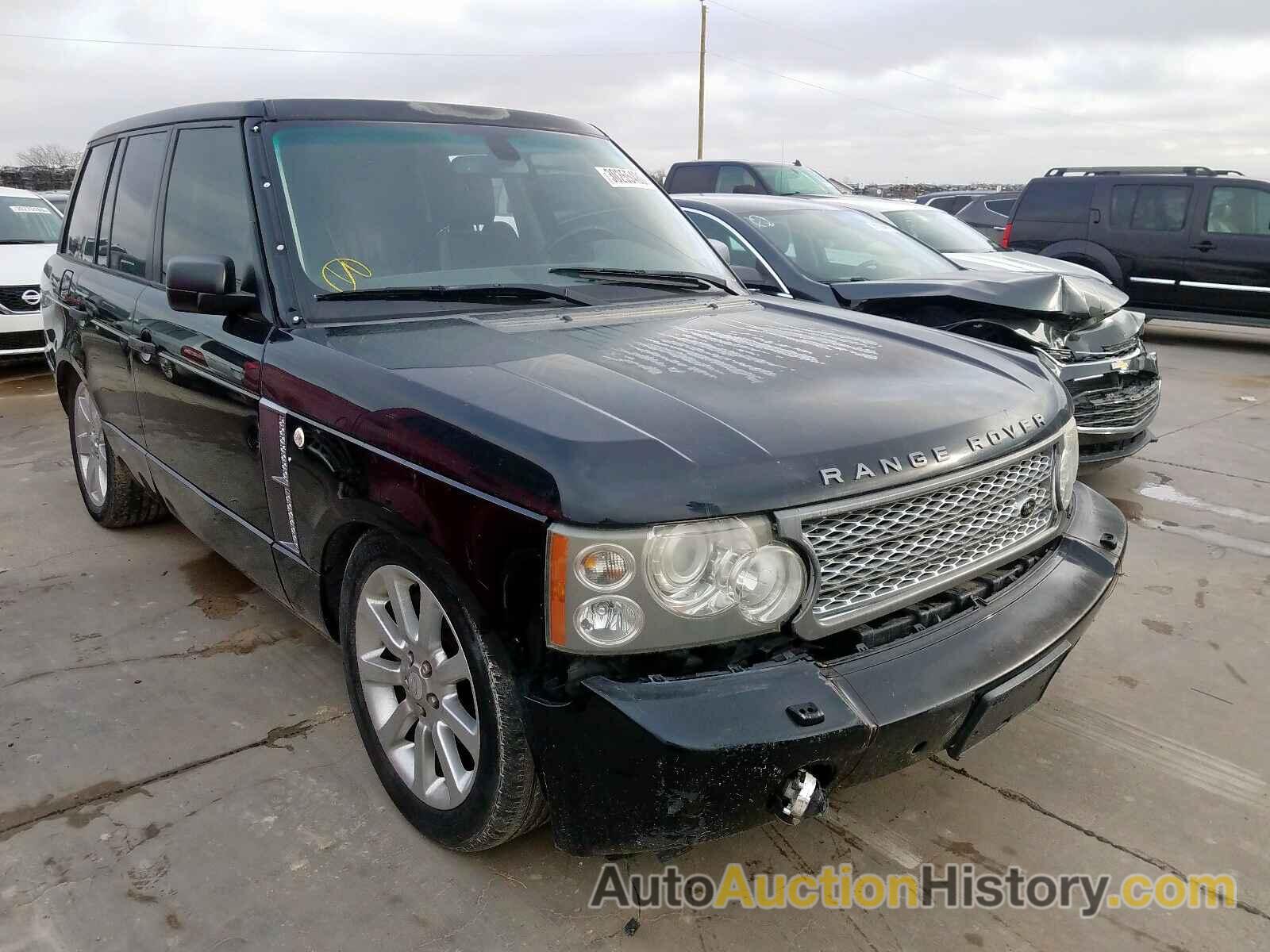 2008 LAND ROVER RANGE ROVE SUPERCHARGED, SALMF13468A276833