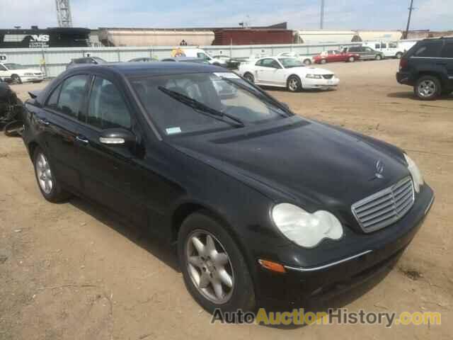 2001 MERCEDES-BENZ C240, WDBRF61J71F068695