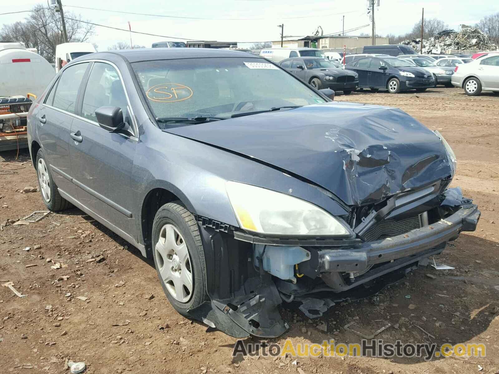 2005 HONDA ACCORD LX, 1HGCM56405A166899