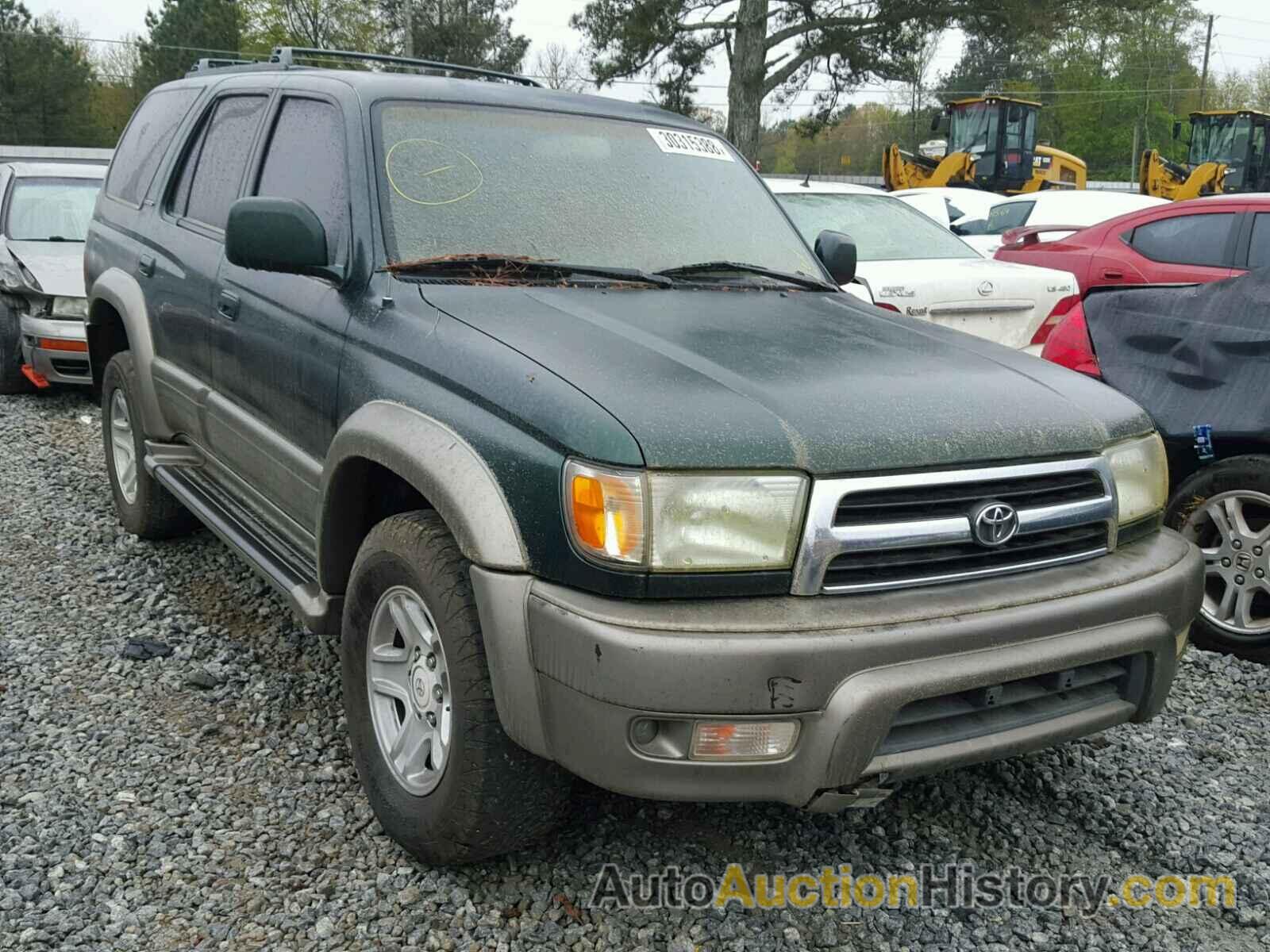 2000 TOYOTA 4RUNNER LIMITED, JT3GN87R5Y0152875
