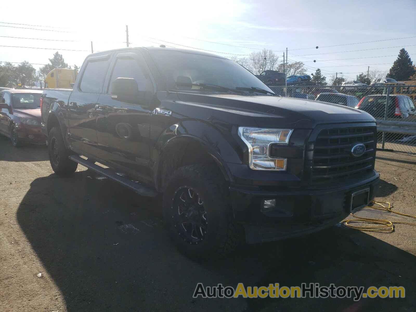 2017 FORD F150 SUPERCREW, 1FTEW1EF9HKC44401