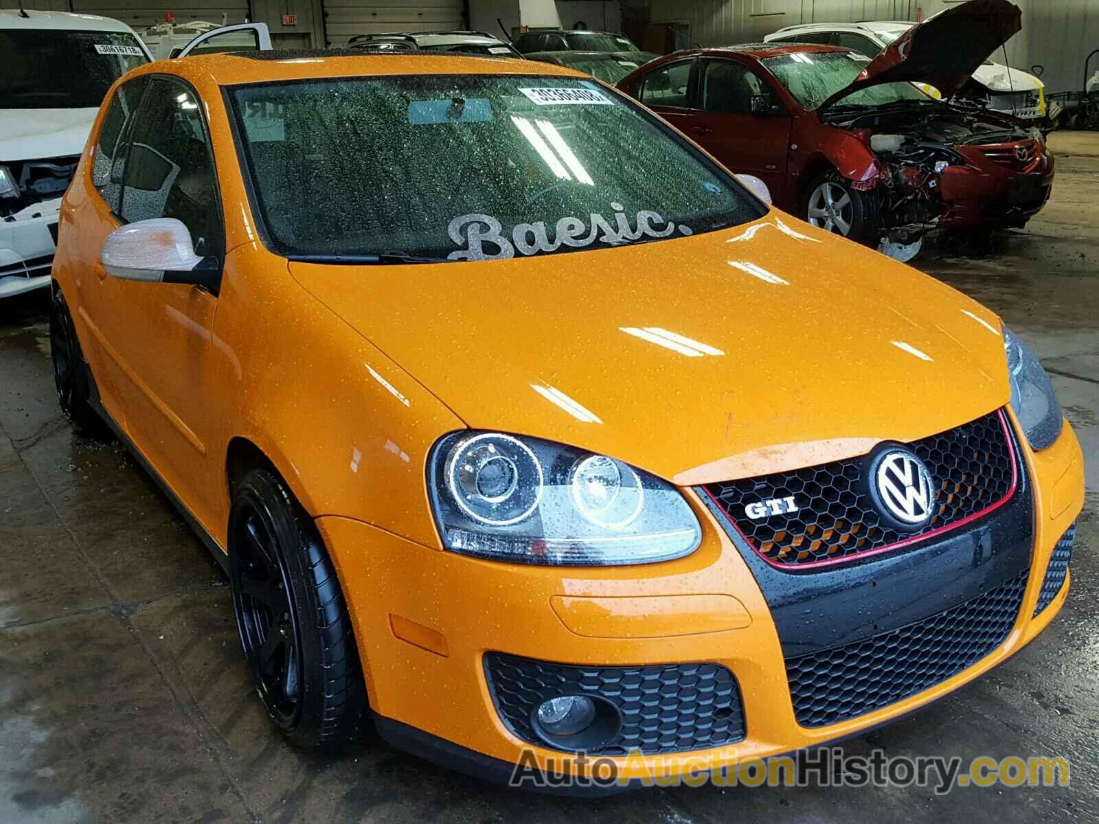 2007 VOLKSWAGEN NEW GTI FAHRENHEIT, WVWFV71K07W179734