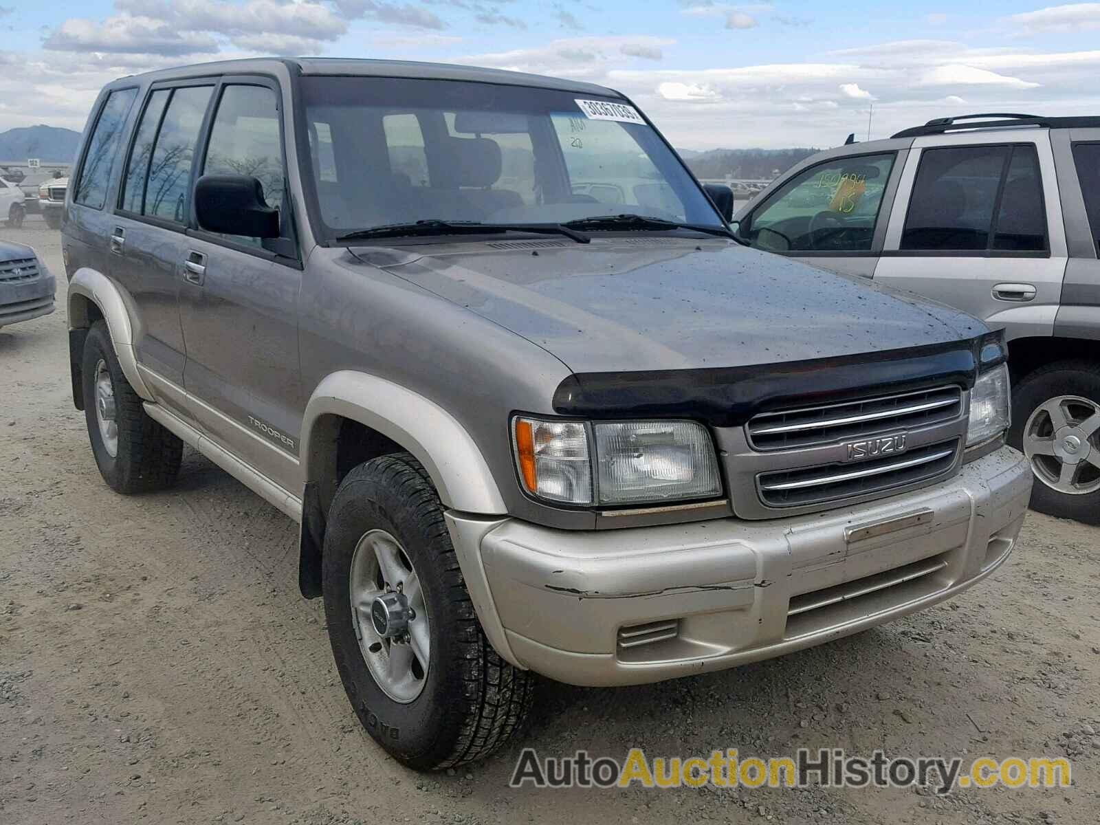 2002 ISUZU TROOPER S, JACDJ58X527J09771