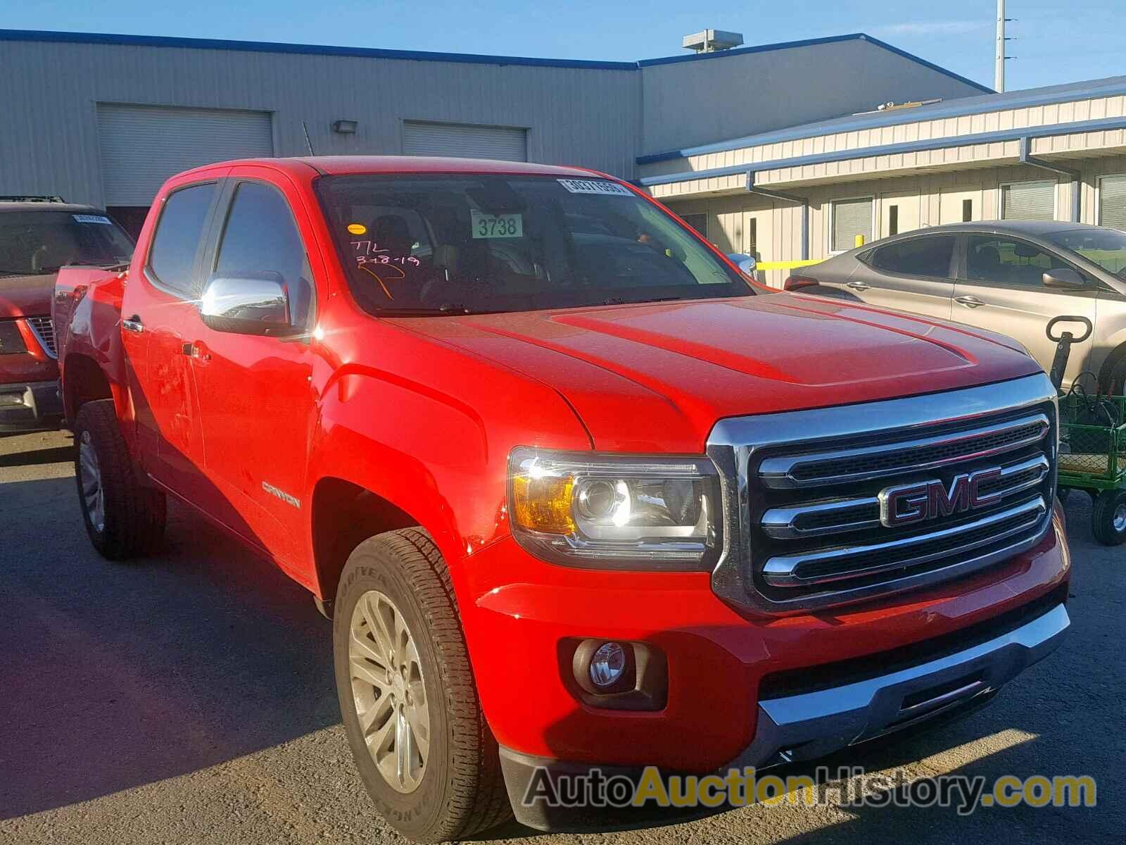 2016 GMC CANYON SLT, 1GTG6DE34G1304718