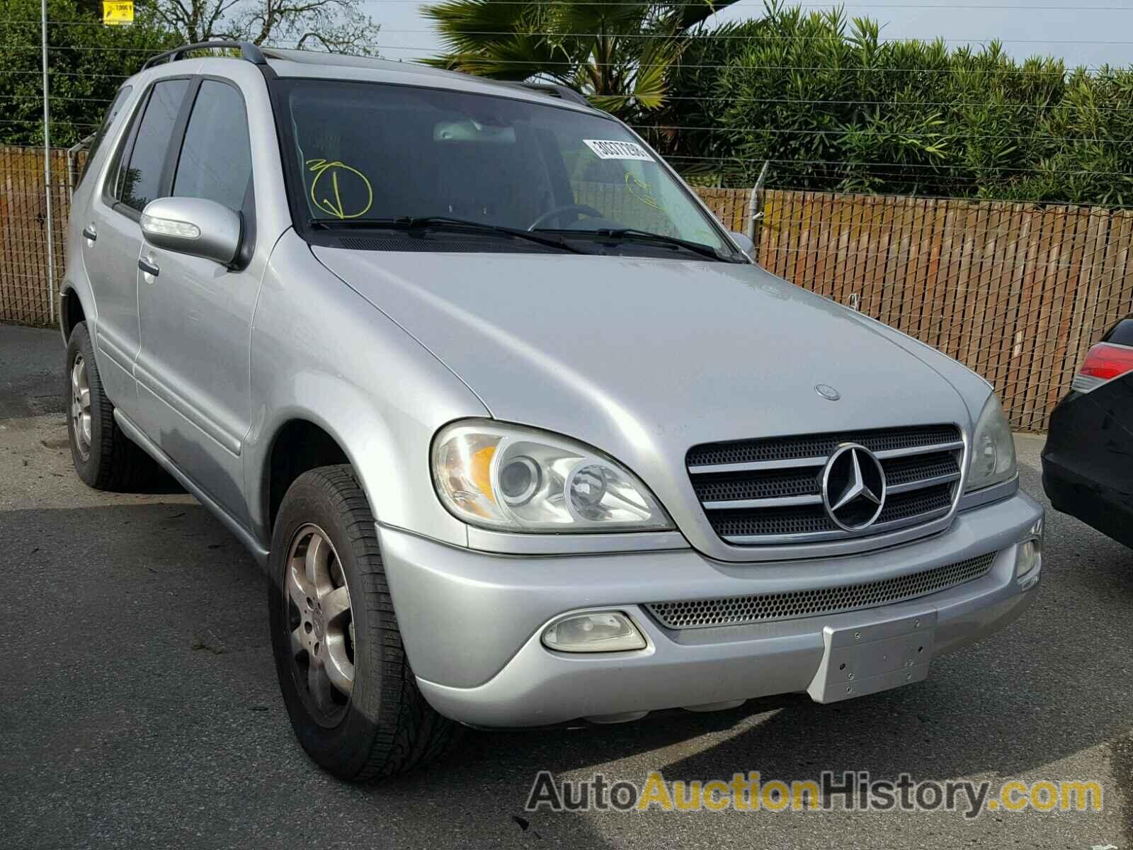 2003 MERCEDES-BENZ ML 500, 4JGAB75EX3A426655