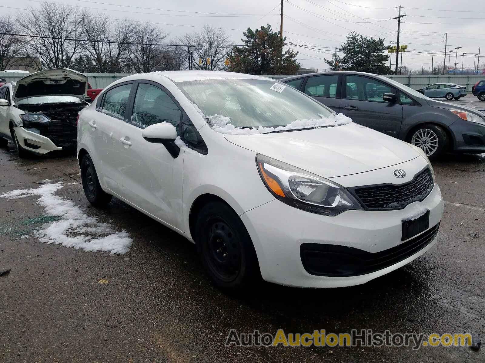 2013 KIA RIO LX LX, KNADM4A39D6164496