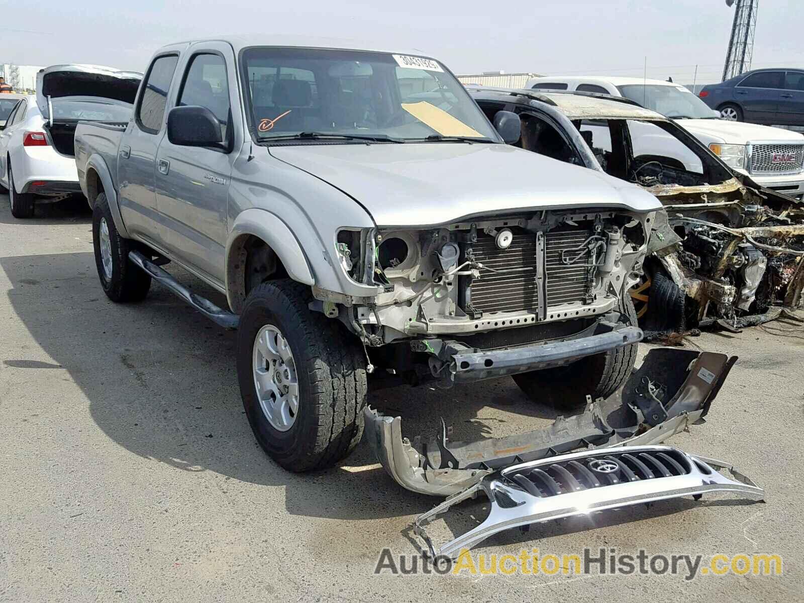 2004 TOYOTA TACOMA DOUBLE CAB PRERUNNER, 5TEGN92N14Z368982