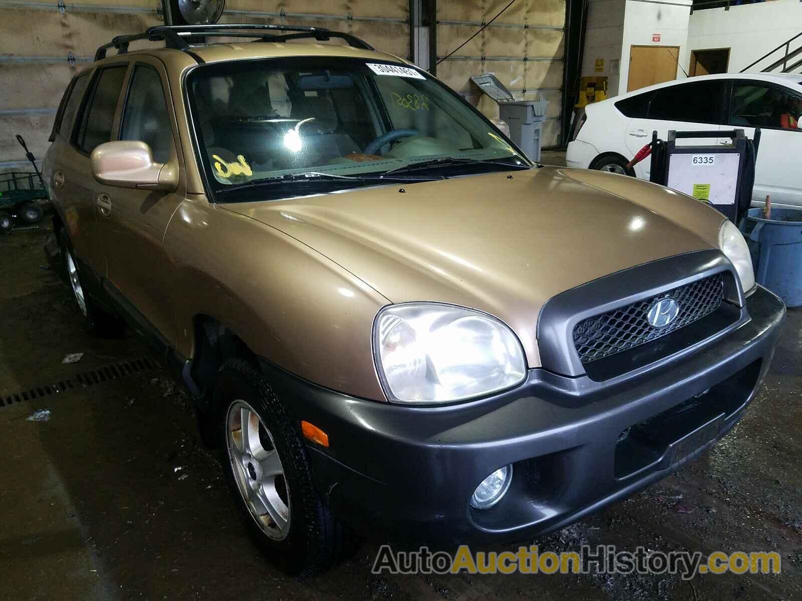 2002 HYUNDAI SANTA FE GLS, KM8SC13D02U297363