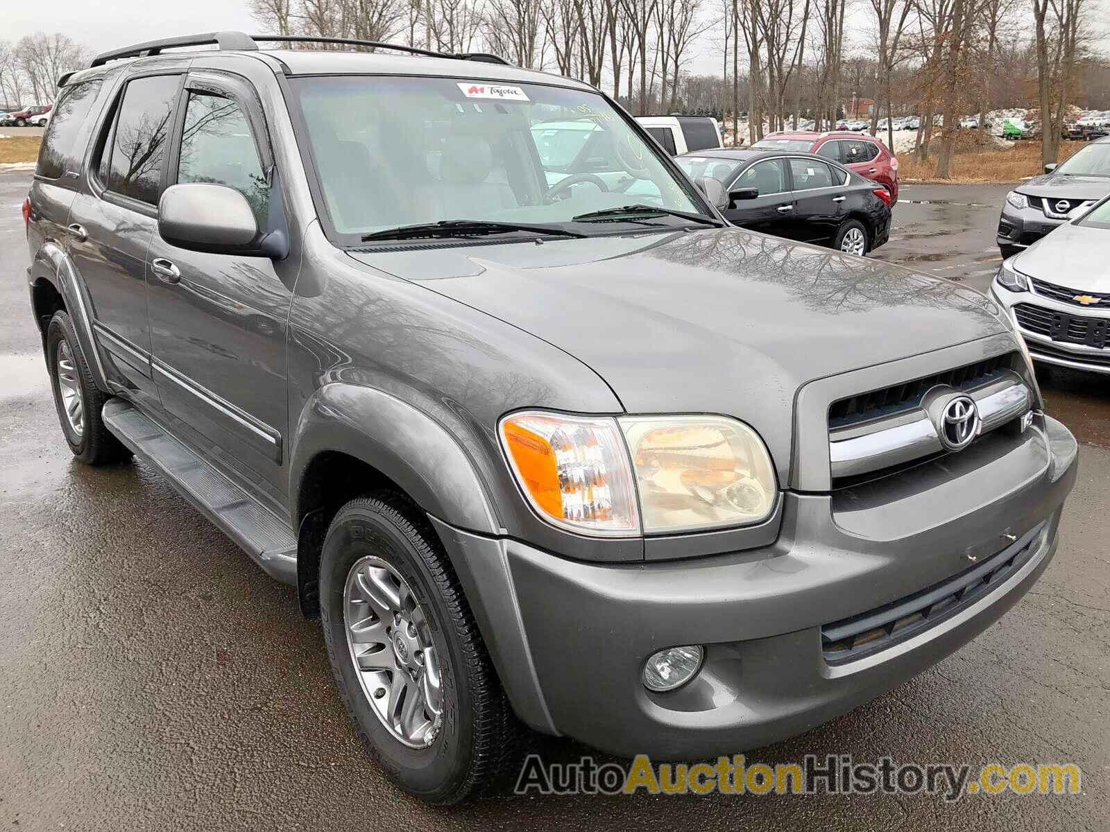 2005 TOYOTA SEQUOIA LIMITED, 5TDBT48A75S251073