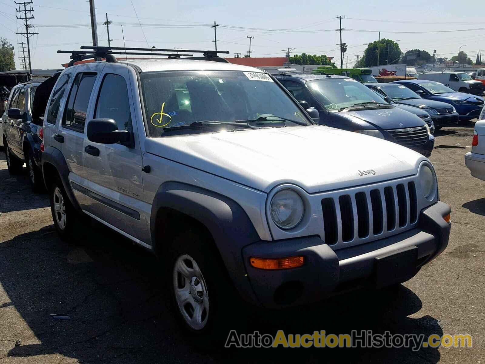 2003 JEEP LIBERTY SPORT, 1J4GK48KX3W563509