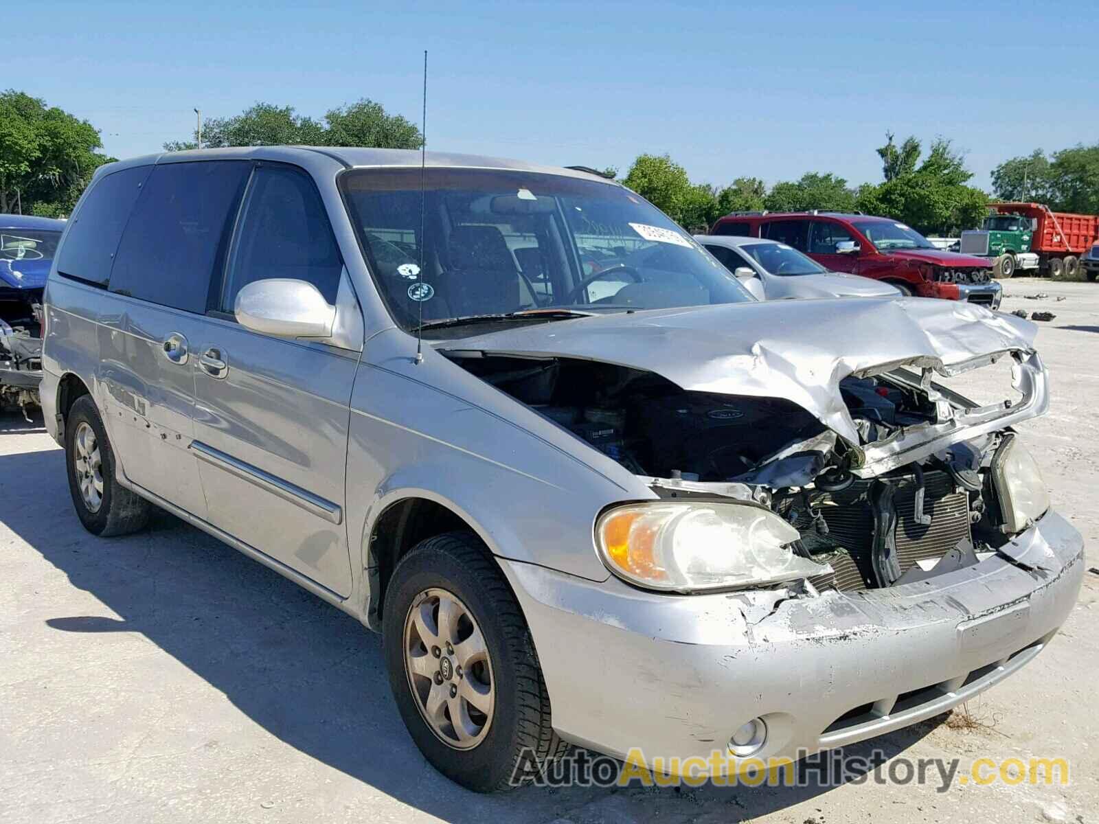 2004 KIA SEDONA EX, KNDUP131046533024