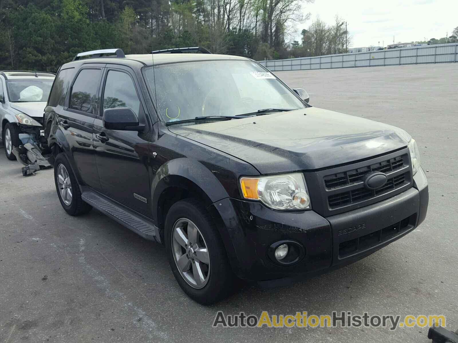 2008 FORD ESCAPE LIMITED, 1FMCU04138KD75980