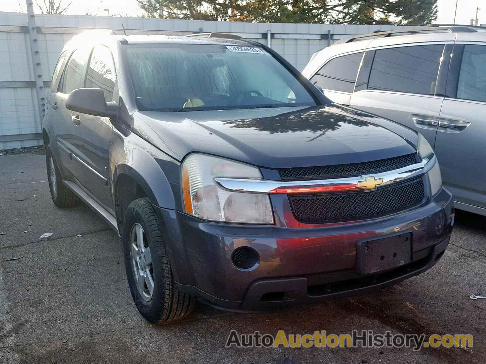 2007 CHEVROLET EQUINOX LS, 2CNDL13F676089326