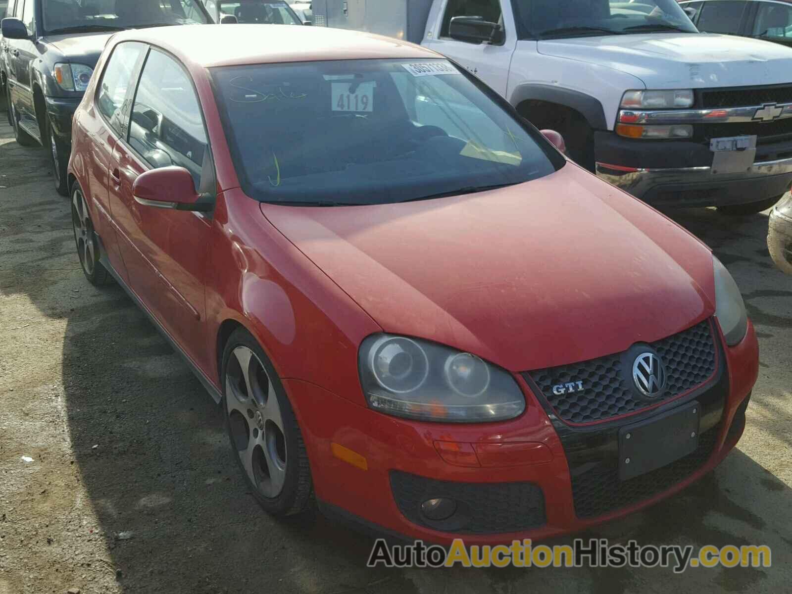 2006 VOLKSWAGEN NEW GTI , WVWEV71K36W106738