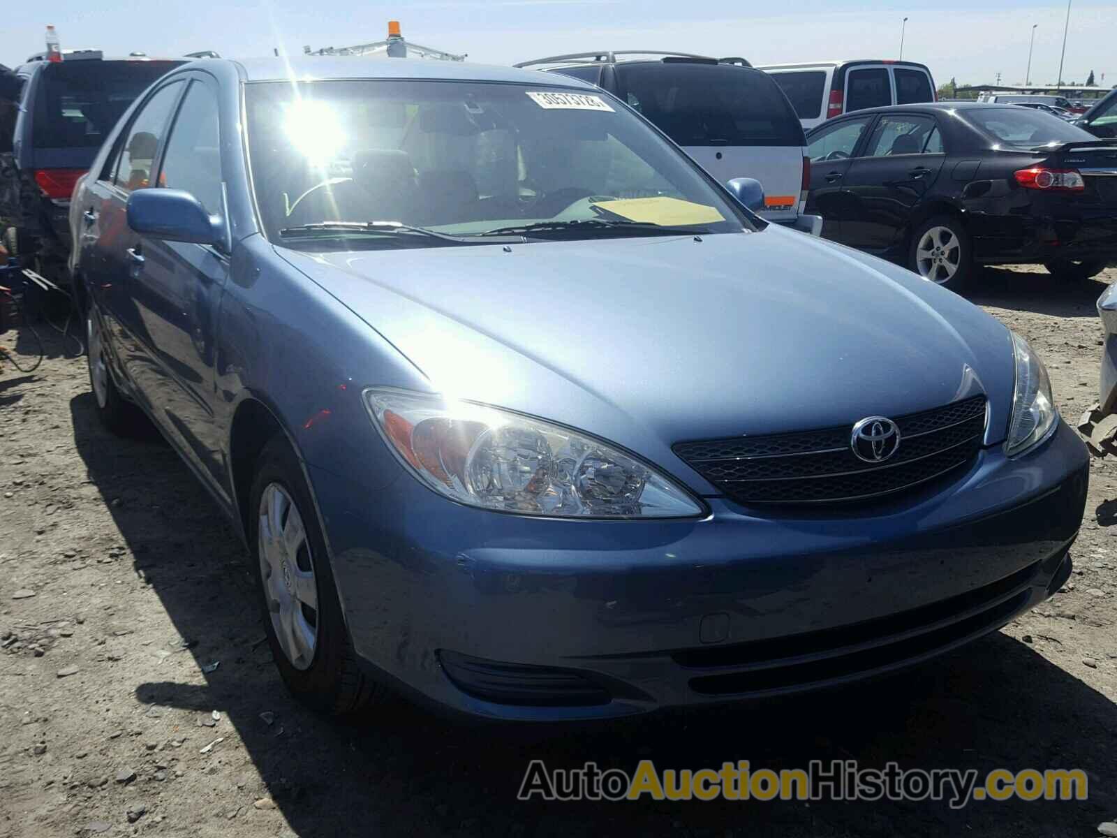 2003 TOYOTA CAMRY LE, JTDBE30K730148762