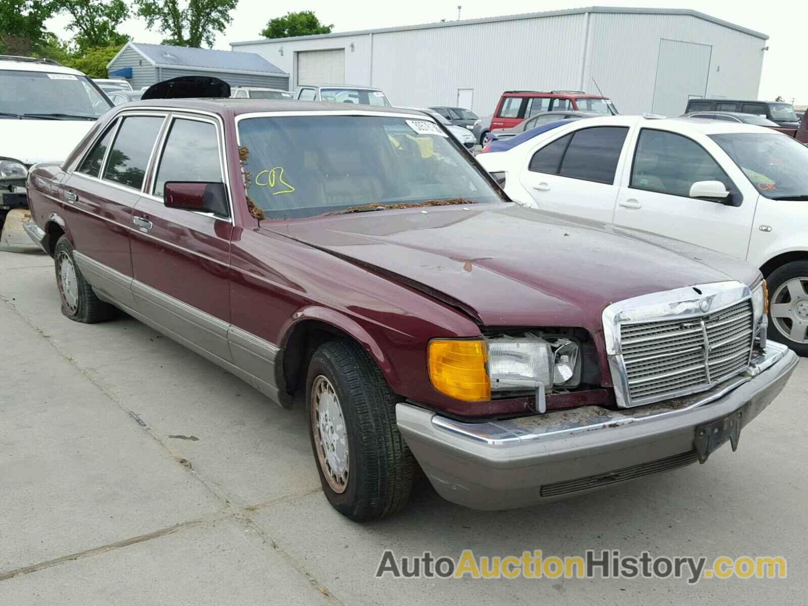 1986 MERCEDES-BENZ 420 SEL, WDBCA35D9GA208713