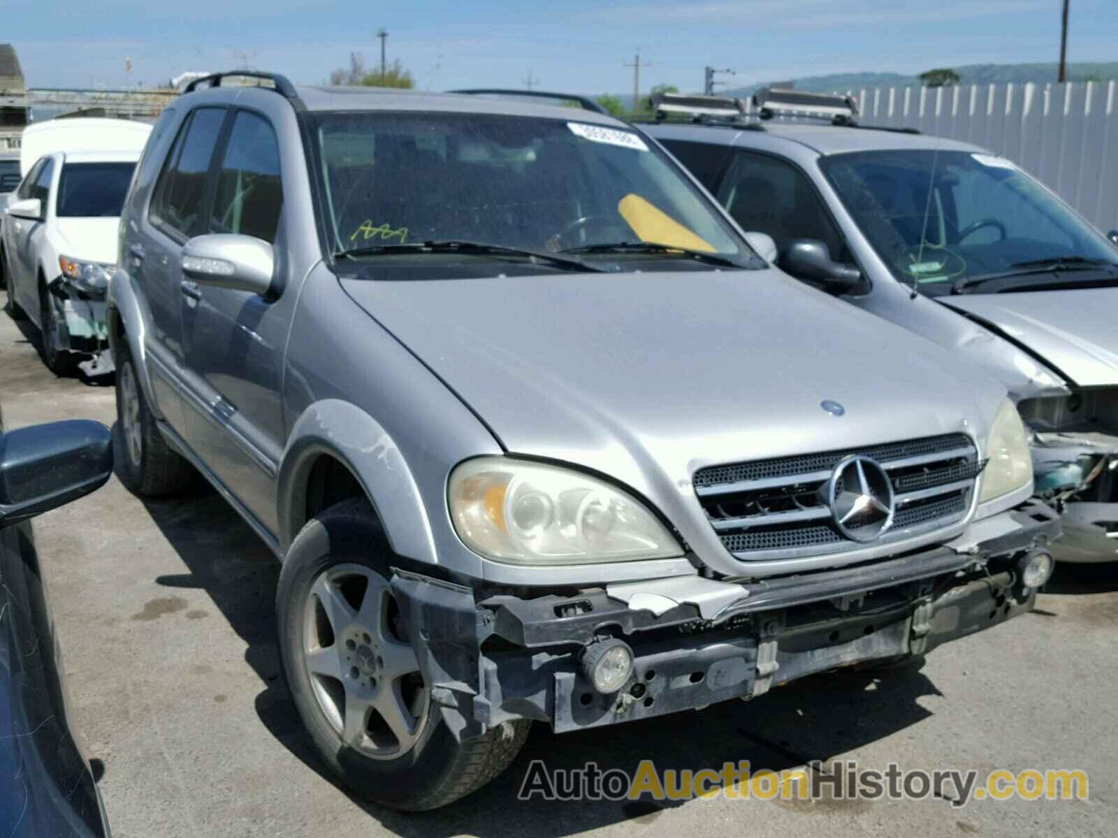 2003 MERCEDES-BENZ ML 500, 4JGAB75E63A394870