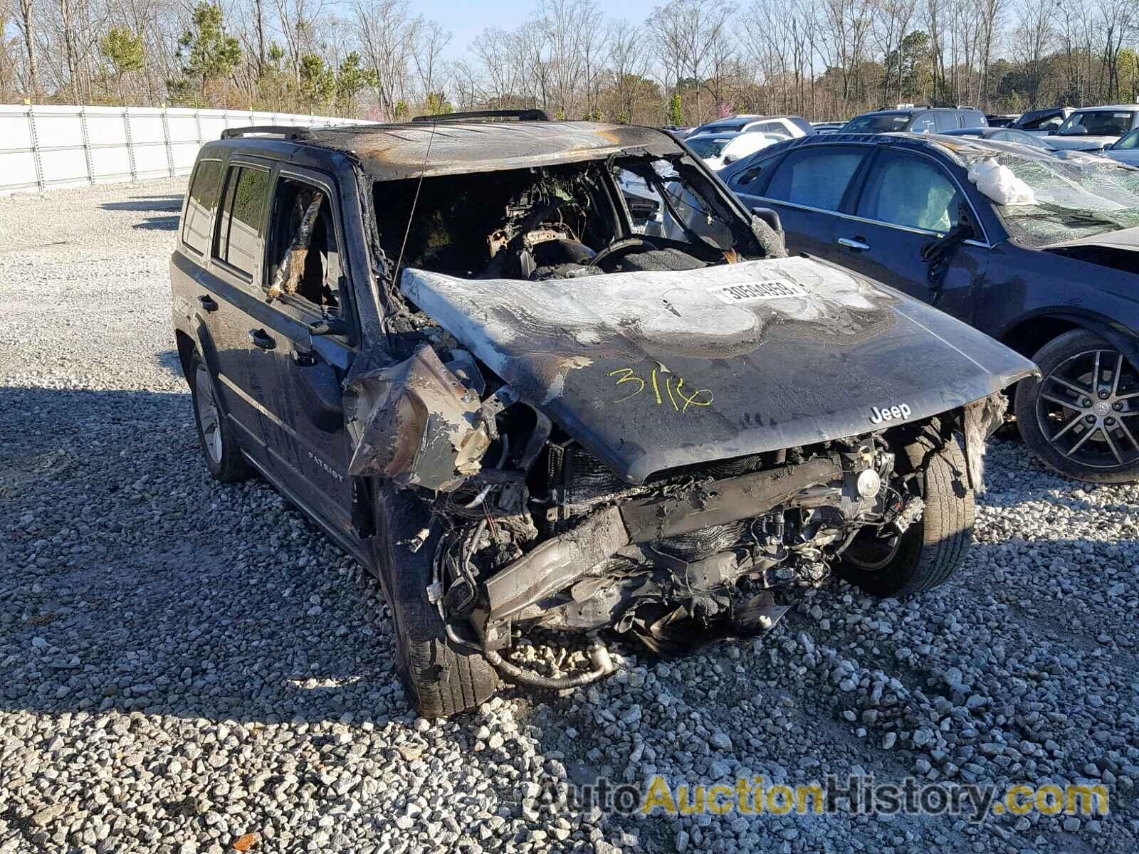 2017 JEEP PATRIOT LATITUDE, 1C4NJPFA7HD161025