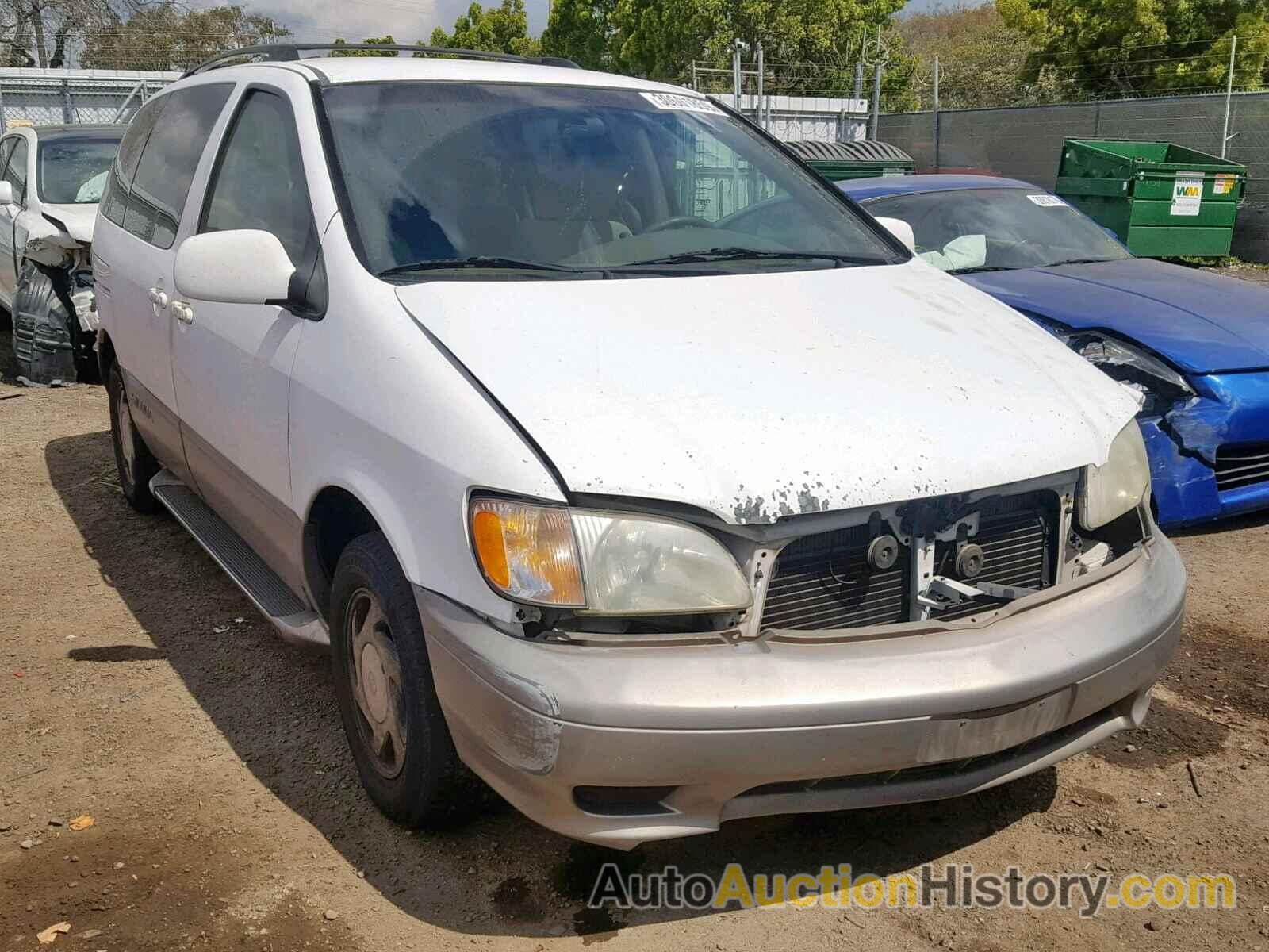 2002 TOYOTA SIENNA LE, 4T3ZF13C62U441115