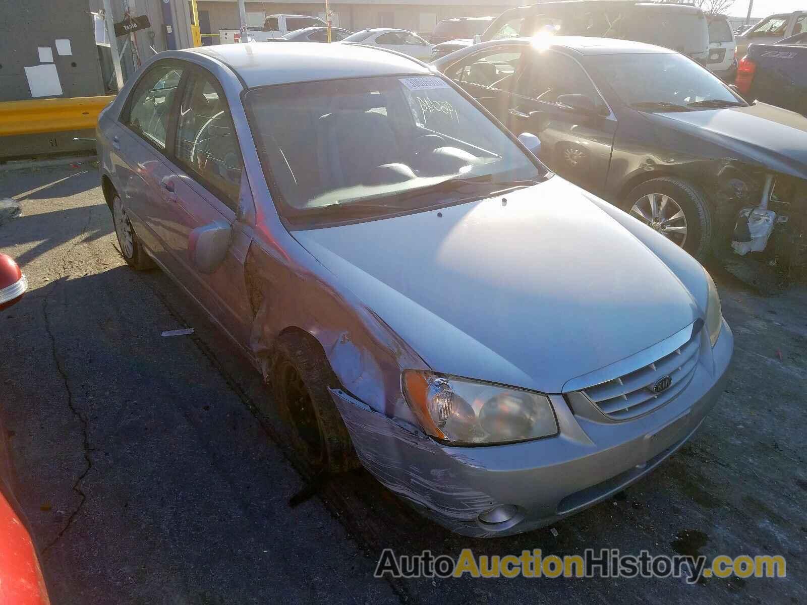 2004 KIA SPECTRA LX LX, KNAFE121545009869