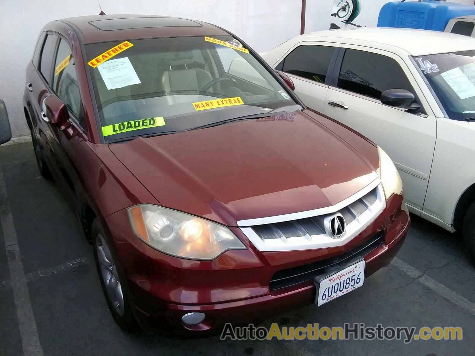 2009 ACURA RDX TECHNOLOGY, 5J8TB18579A004424