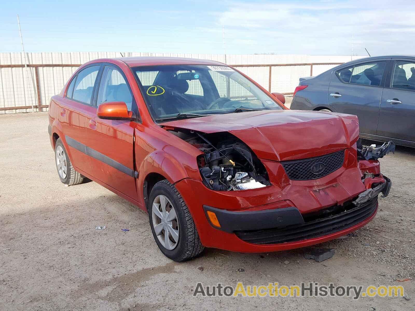 2007 KIA RIO BASE BASE, KNADE123676193100