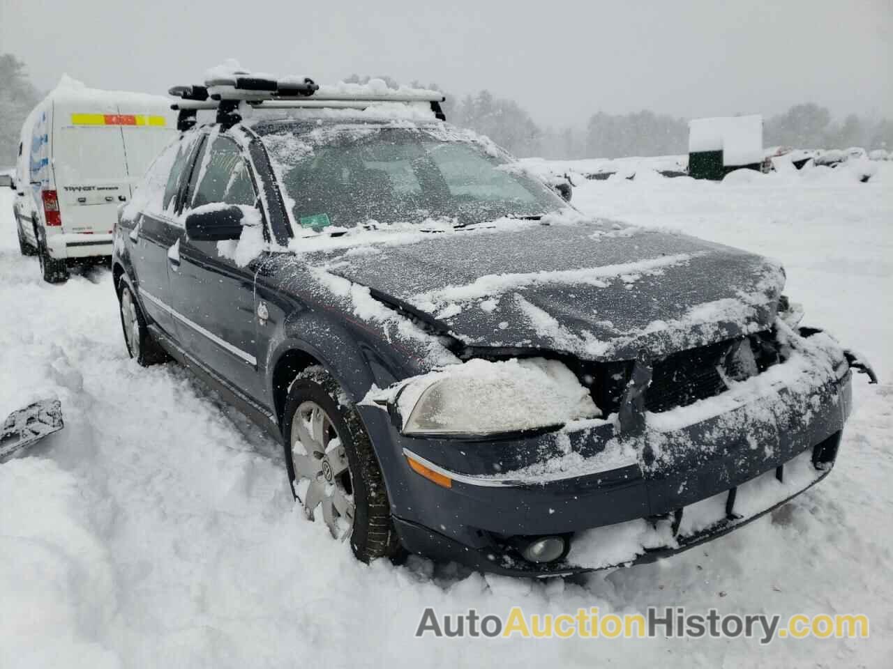 2003 VOLKSWAGEN PASSAT GLX, WVWRH63B33E423761