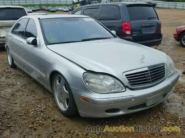 2001 MERCEDES-BENZ S600, WDBNG78J81A201145