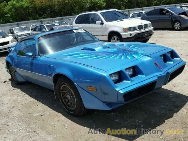 1980 PONTIAC TRANSAM, 2W87WAN140056