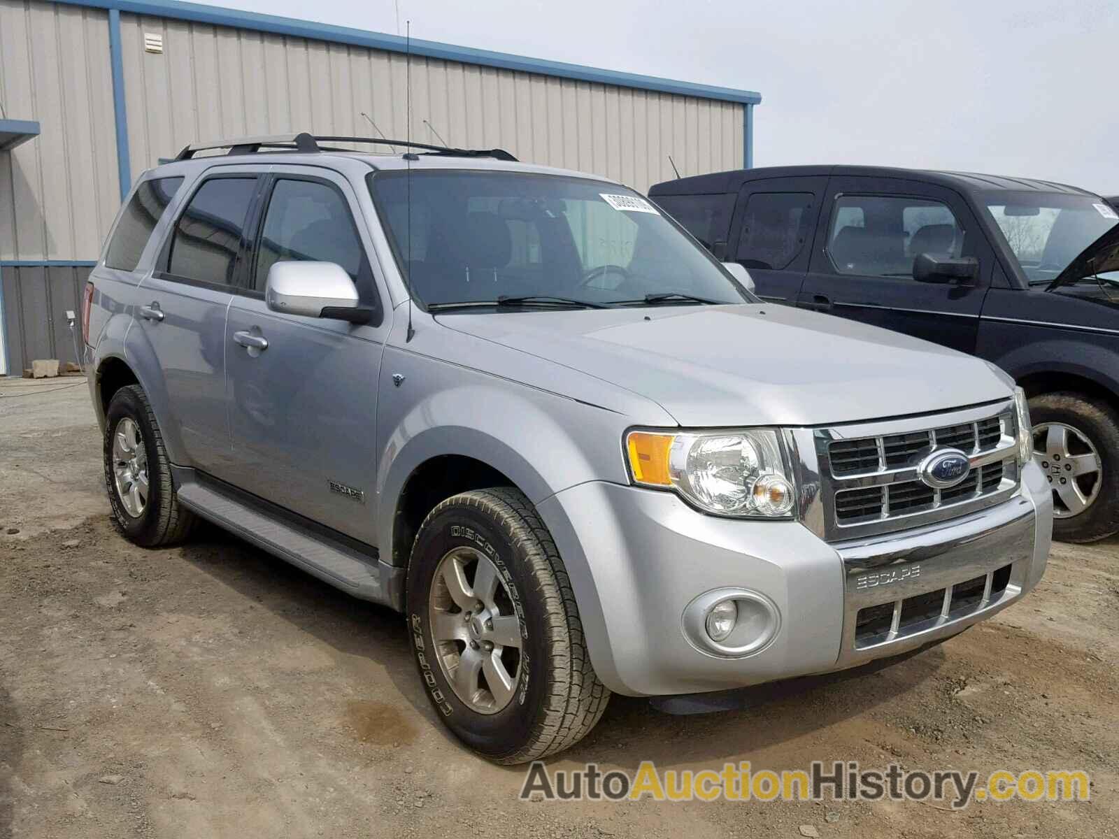 2008 FORD ESCAPE LIMITED, 1FMCU94168KB59545