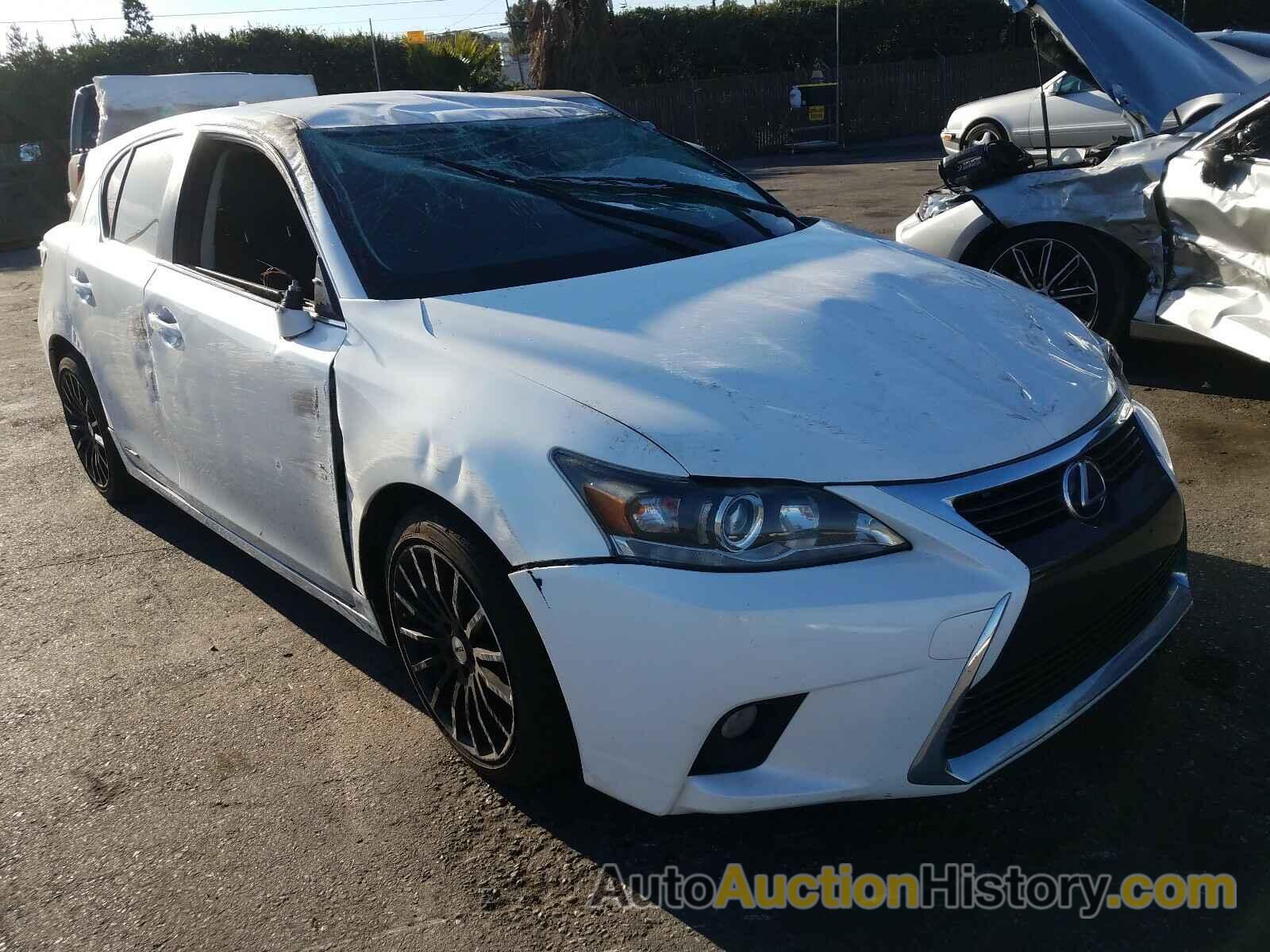 2016 LEXUS CT 200 200, JTHKD5BH1G2275807