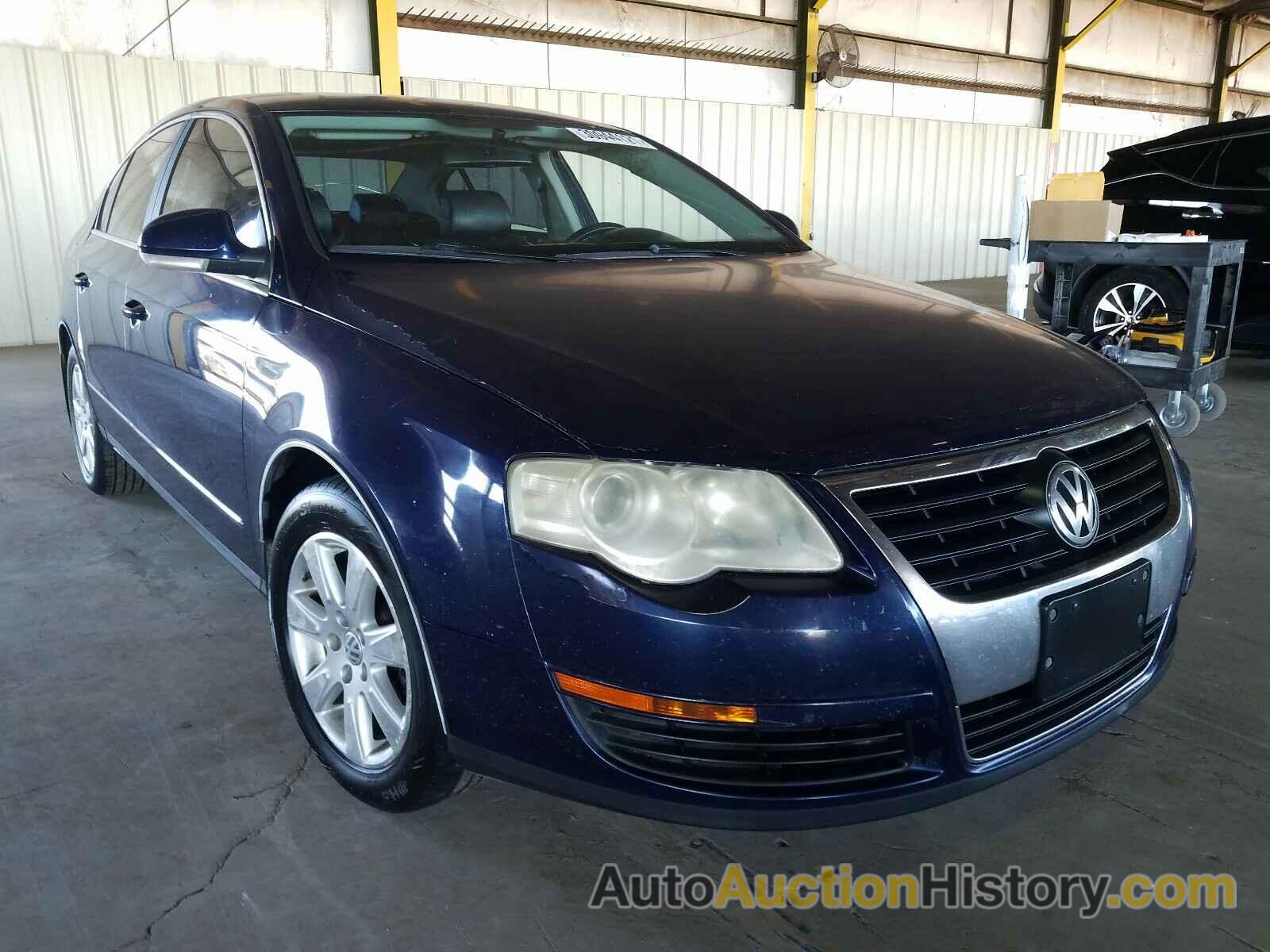 2006 VOLKSWAGEN PASSAT 2.0T LUXURY, WVWEK93C96P113133