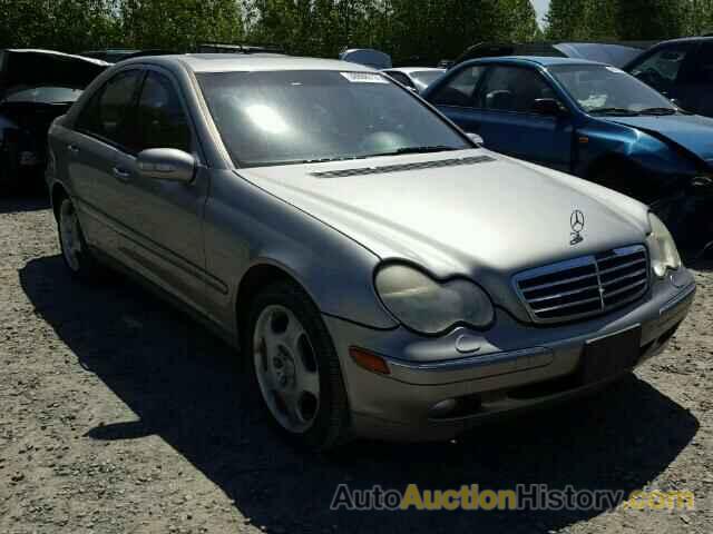 2003 MERCEDES-BENZ C240, WDBRF61J13E012289