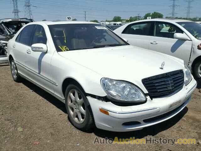 2006 MERCEDES-BENZ S500 4MATI, WDBNG84J16A470946