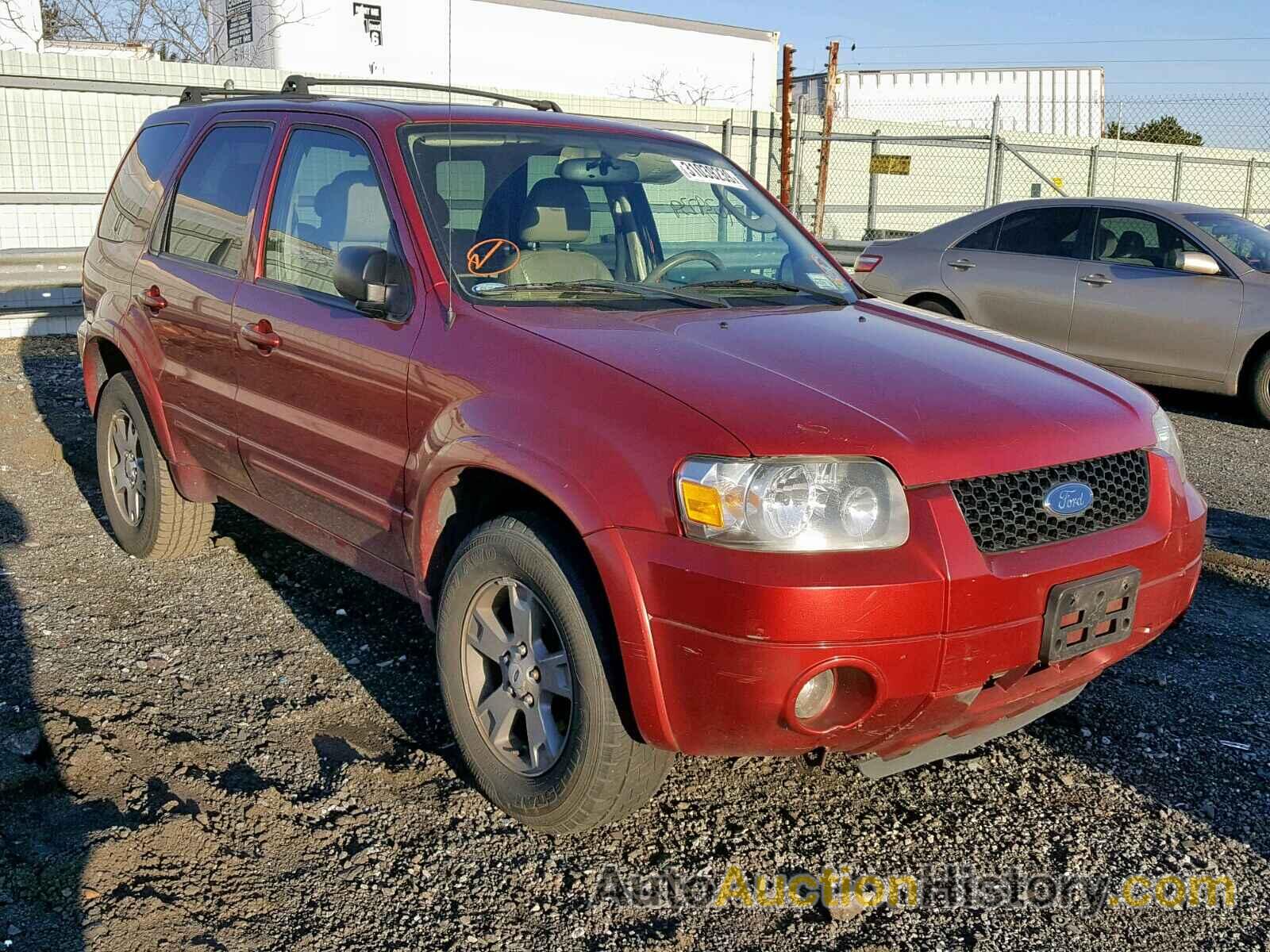 2005 FORD ESCAPE LIMITED, 1FMYU941X5KA52256