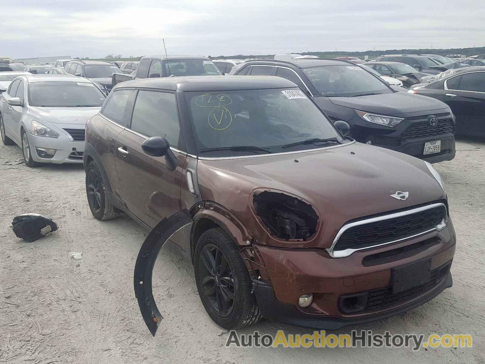 2013 MINI COOPER S P S PACEMAN, WMWSS5C54DWN49515