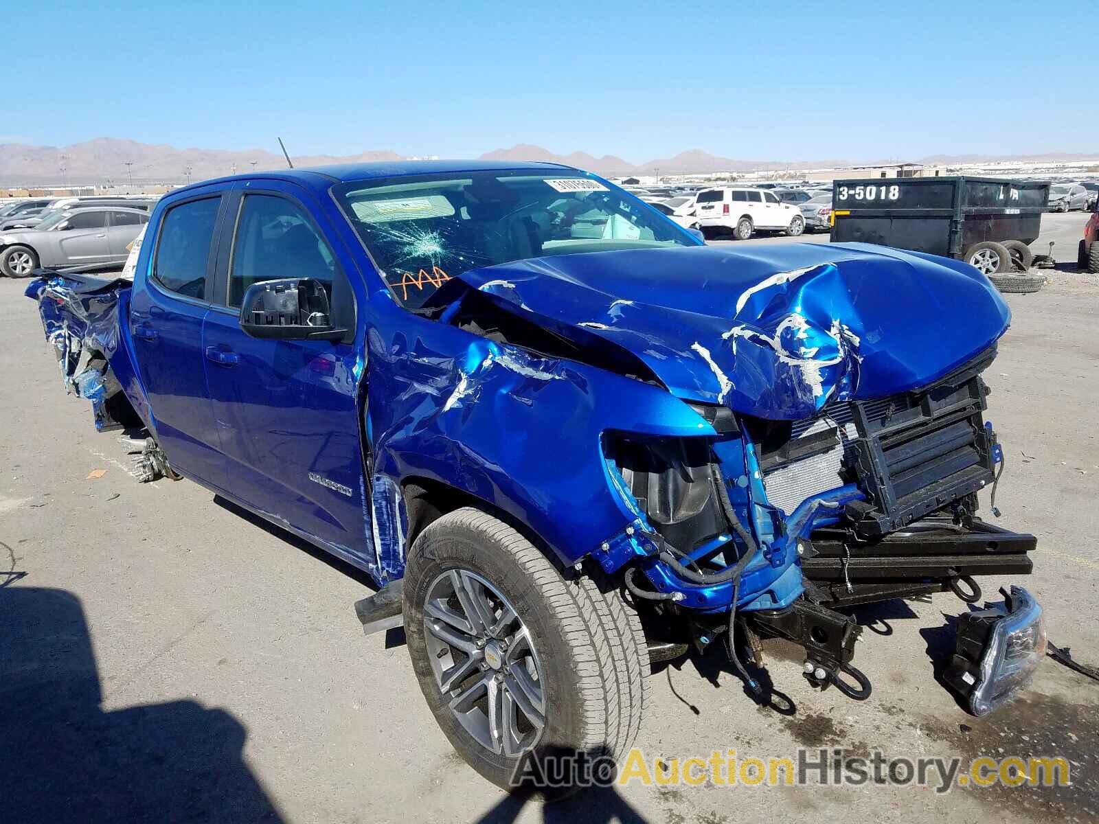 2020 CHEVROLET COLORADO L LT, 1GCGTCEN1L1163590