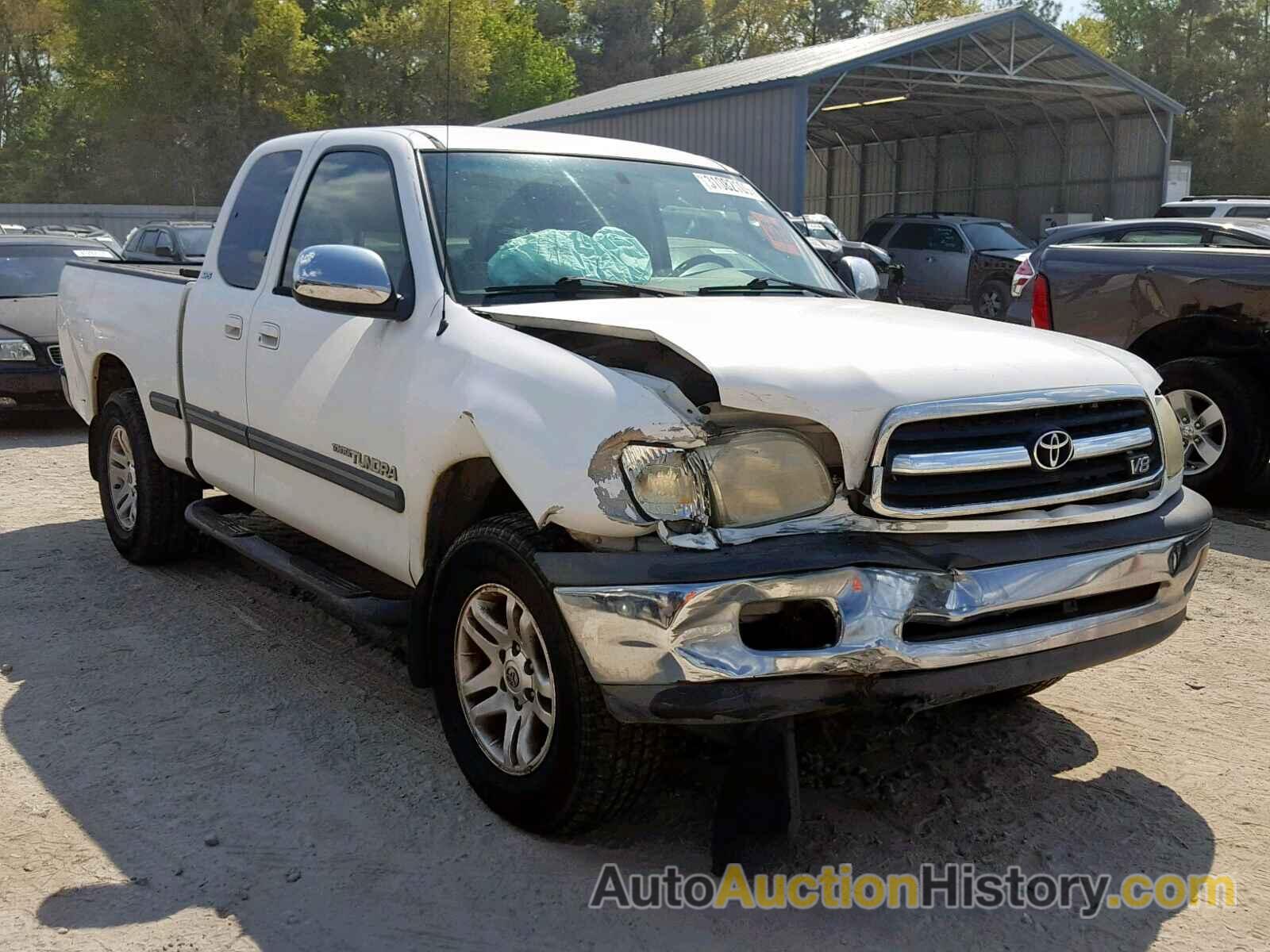 2001 TOYOTA TUNDRA ACCESS CAB, 5TBRT34131S182089